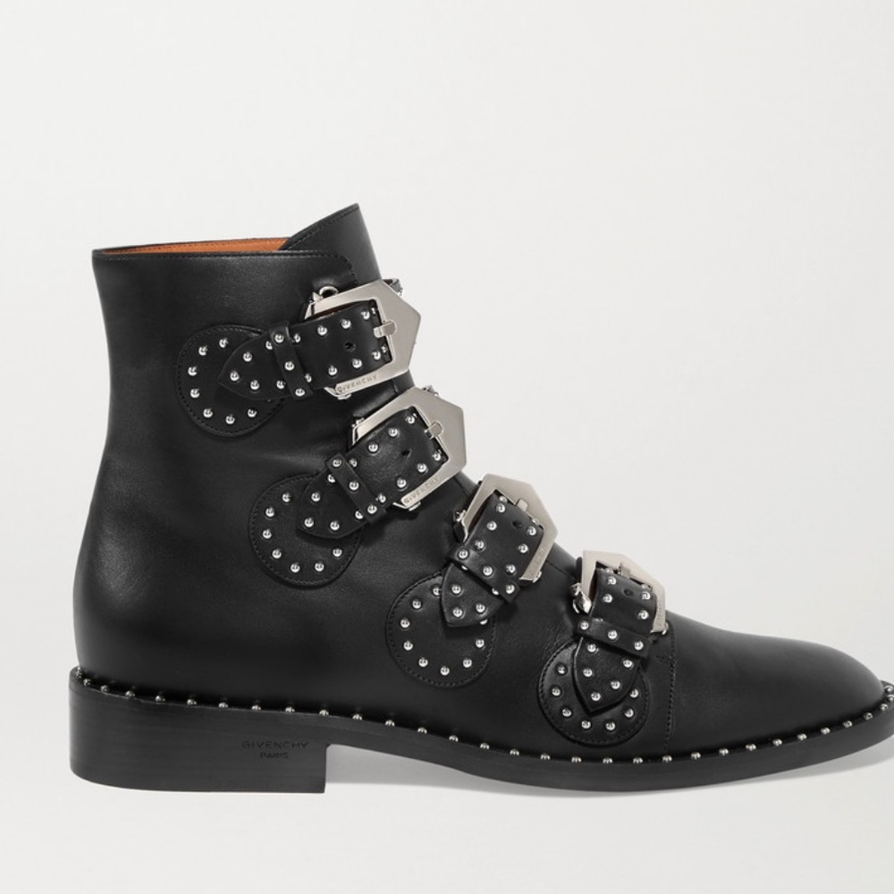 Givenchy Buckle studded ankle Boot